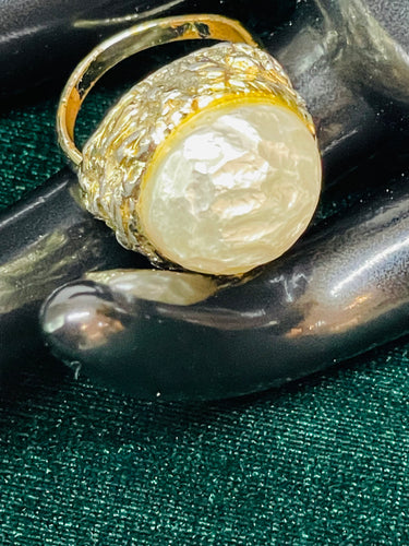 Large Pearl Ring